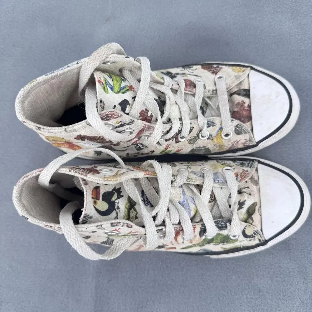 Converse Chuck Taylor All Star Science Class Zoo Animal Print Kids‎ 2 Hi